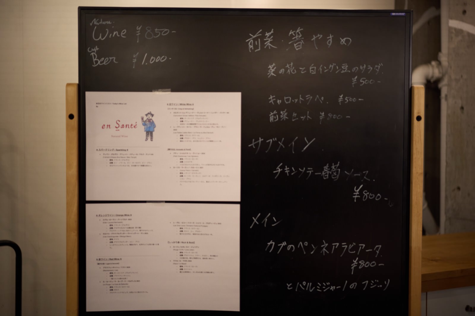 メニューボード